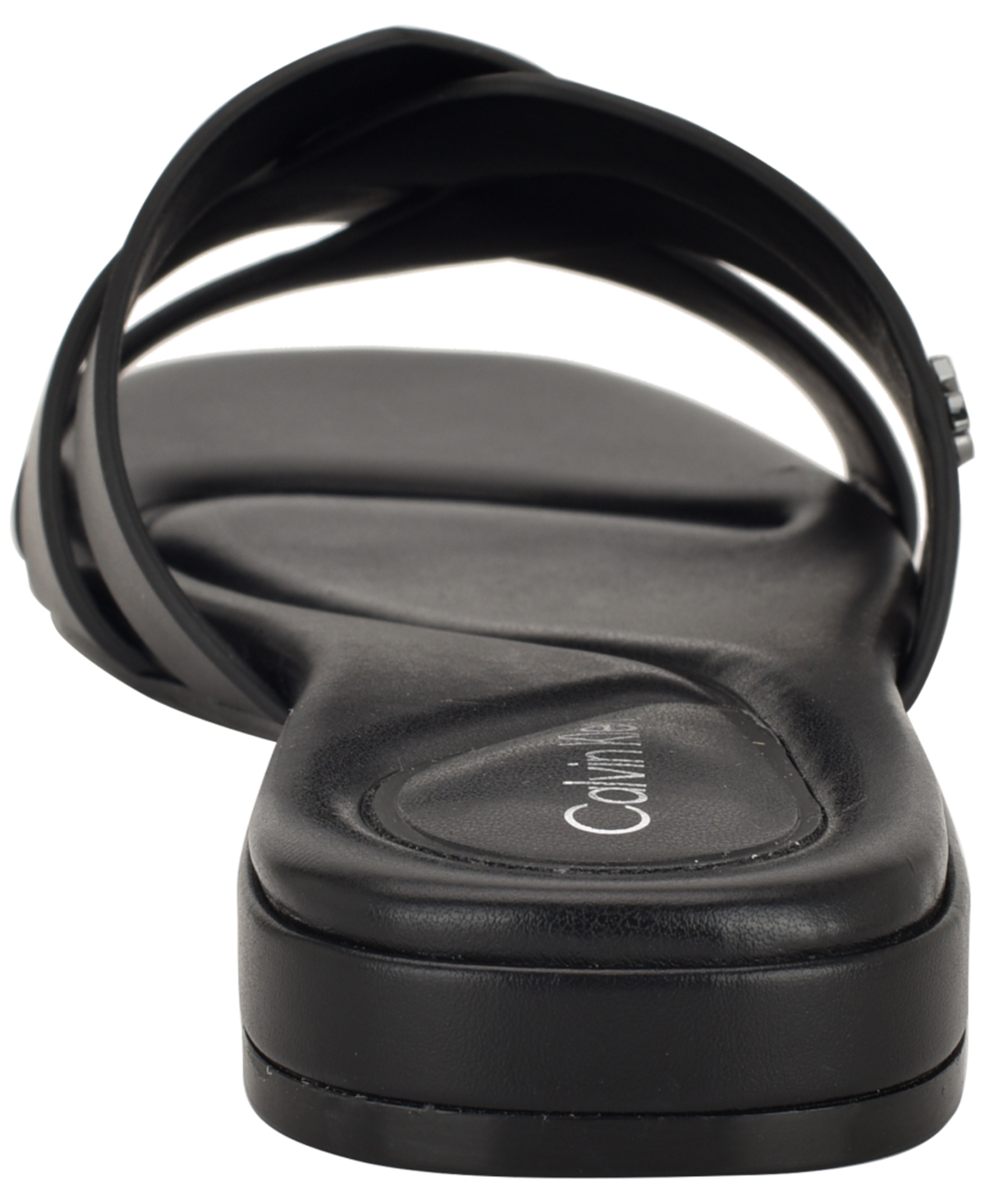 Calvin Klein Tisha Slide Sandal In Black
