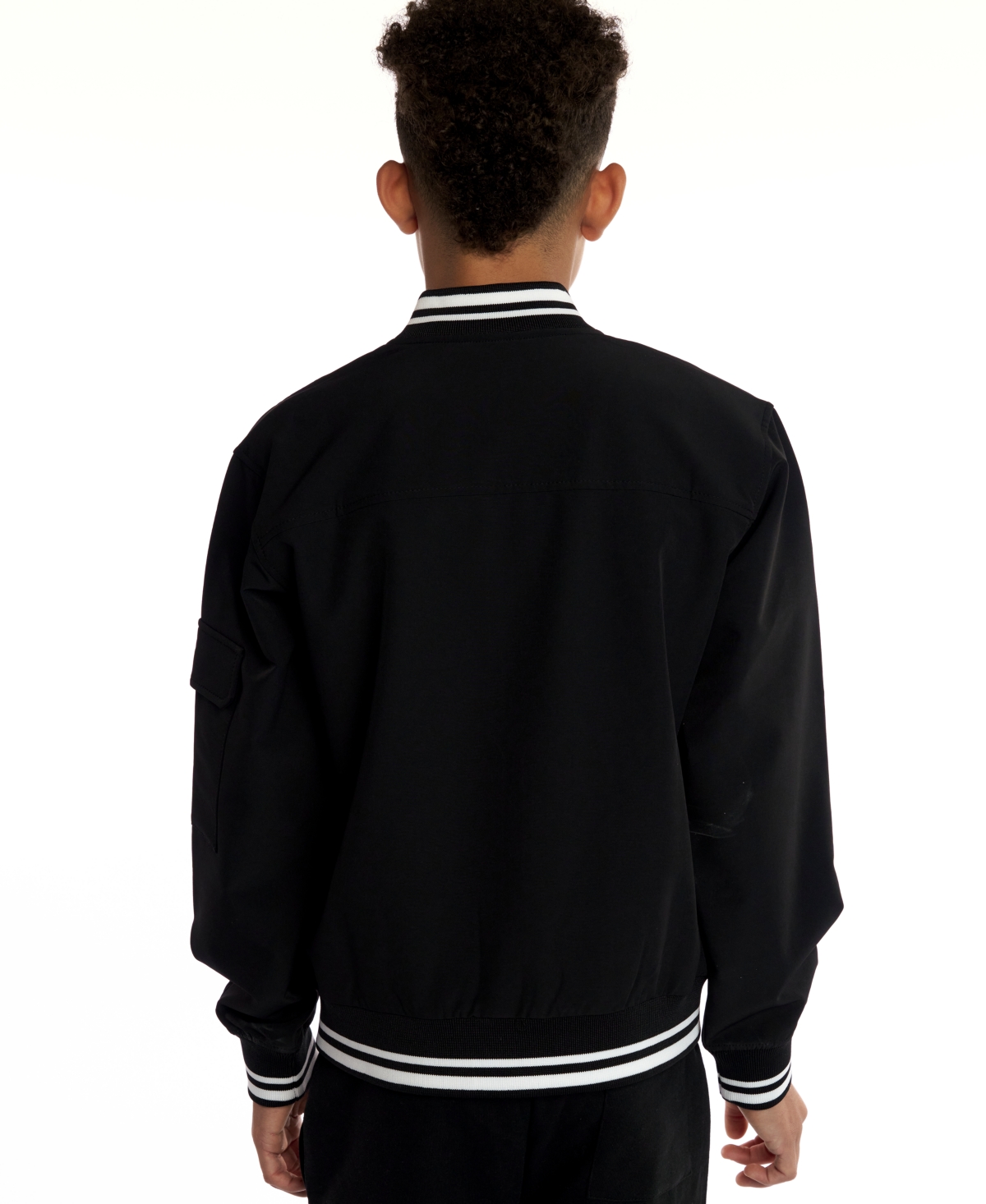 Sovereign Code Boys 5-18 Cedric Long Sleeves Bomber Jacket In Black
