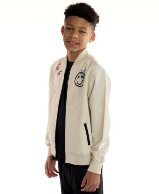 Boys' 5-20 Pierce Graphic Varsity Bomber Jacket