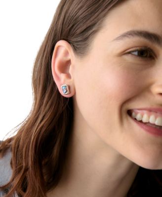 Cubic Zirconia Stud Earrings