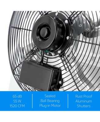 Via Air 14 Inch Shutter Exhaust Fan