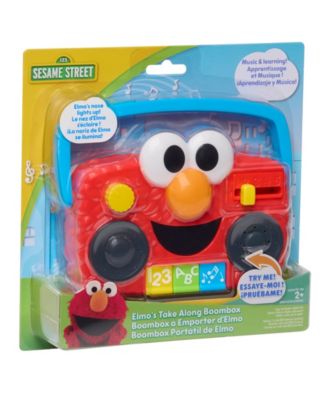 Sesame Street Elmo Take Along Boombox Toy