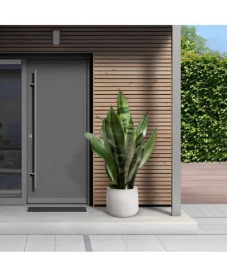 Set of 4 Modern Ceramic Planters