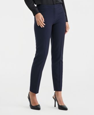 Women's Bi-Stretch Straight-Leg Dress Pants