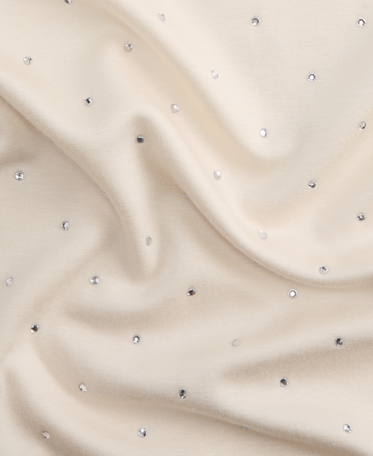 Inc International Concepts Petite Shine Embellished Hoodie, Macy's Exclusive In White