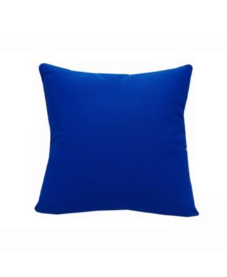 Bold Blue Butterfly Indoor/Outdoor Accent Throw Pillow Decor