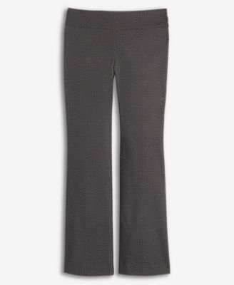 Petite Jacquard Mini Bootcut Pants, Macy's Exclusive