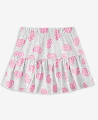 Girls Toddler 2T-4T Ring Heart Scooter Skirt, Macy's Exclusive