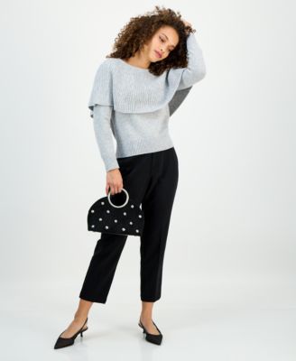 Petite Caped Sweater, Macy's Exclusive