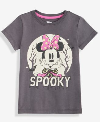 Epic Threads - Girls Toddler 2T-4T Spooky Minnie Mouse Short-Sleeve T-Shirt