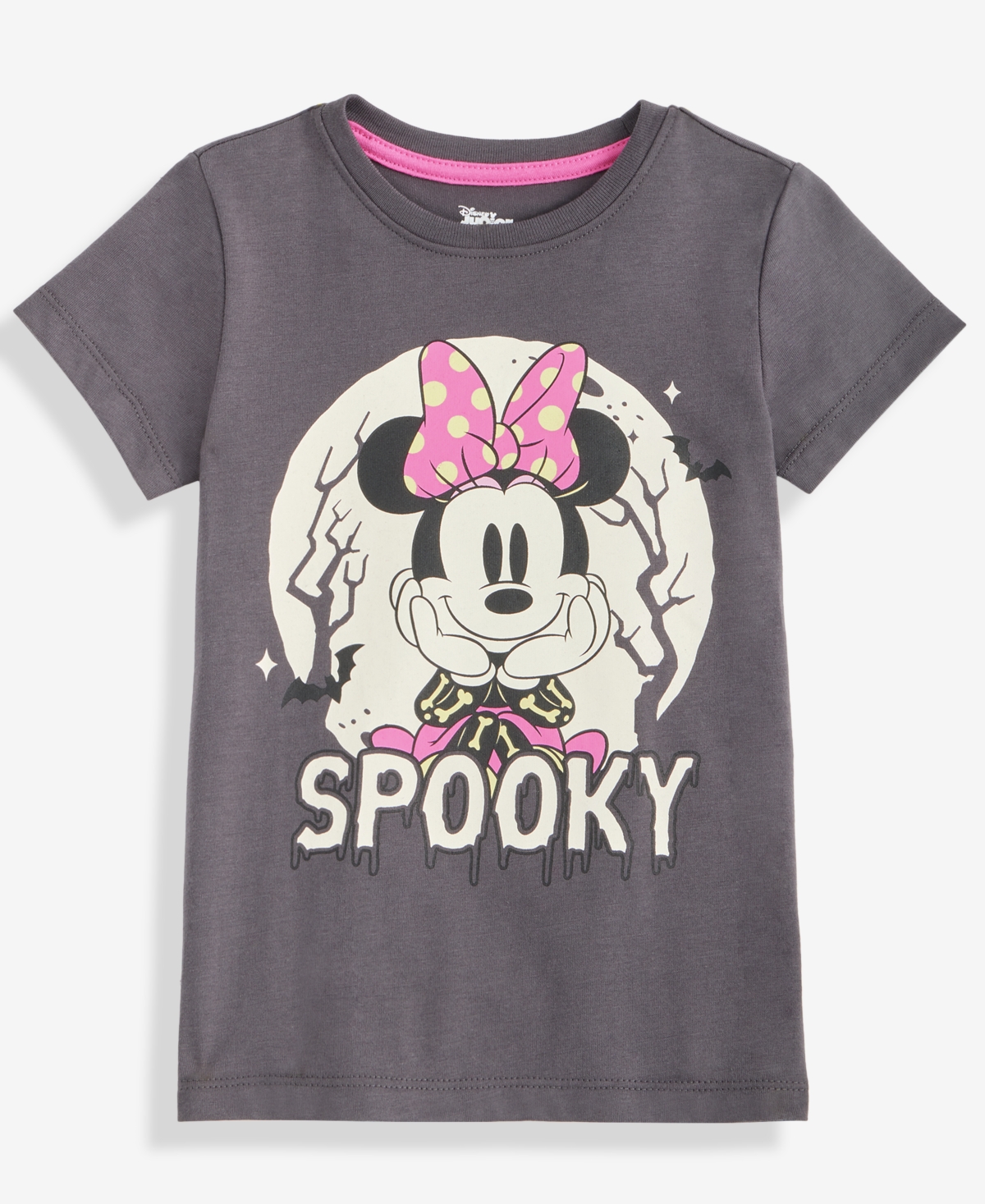 Epic Threads Girls Toddler 2T-4T Spooky Minnie Mouse Short-Sleeve T-Shirt, Macy's Exclusive