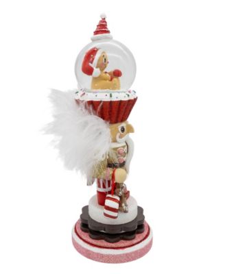 Hollywood 10" Gingerbread Water Globe Nutcracker