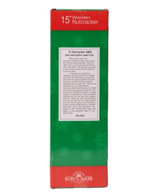 Delightful 15" Ski Santa with Christmas Sweater Nutcracker