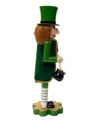 Leprechaun 14" Soldier Nutcracker
