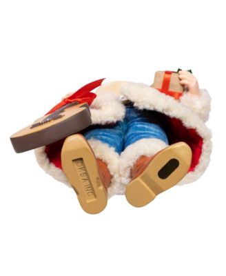 11" Fabrich&eacute; Western Santa with Guitar