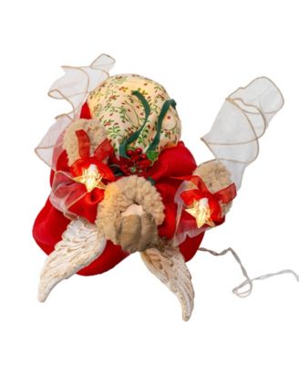 Festive Charm 14" Angel Tree Topper