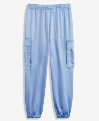 Epic Threads Girls 5-20 Satin Cargo Jogger Pants