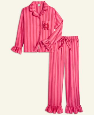 Women's Minnie Mouse Satin Pajamas Sleep Set, Macy's Exclusive