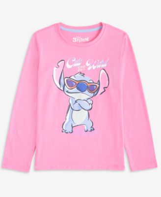 Epic Threads - Girls 7-20 Stitch Cute But Wild Long-Sleeve T-Shirt