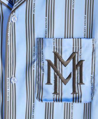 Men's Mickey Mouse Satin Pajamas Sleep Set, Macy's Exclusive
