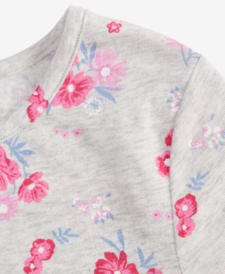 Girls 5-20 Meadow Floral Printed Long-Sleeve Dress, Macy's Exclusive