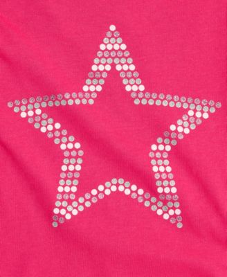 Girls 5-20 Sparkle Star Long-Sleeve T-Shirt, Macy's Exclusive