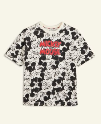 Unisex Mickey Mouse Printed T-Shirt, Macy's Exclusive
