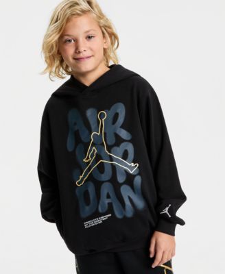 Jordan - Boys 8-18 Spray Graphic Pull On Hoodie