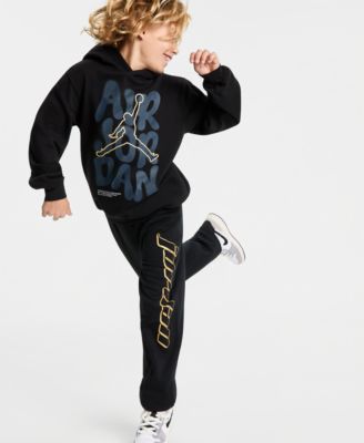 Boys 8-18 Graphic Relaxed Fit Pants & Spray Graphic Pull On Hoodie