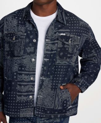 Men's Billy Long-Sleeve Front Button Jacket