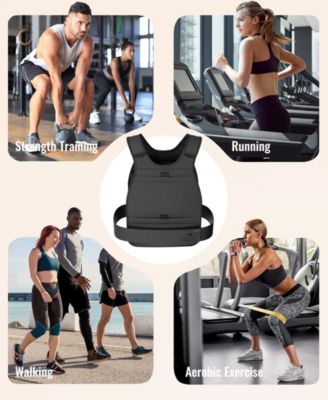 22LB Adjustable Weighted Vest with Removable Weights for Men and Women