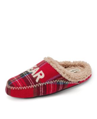 Women's Mama Bear Plaid Clog Slipper