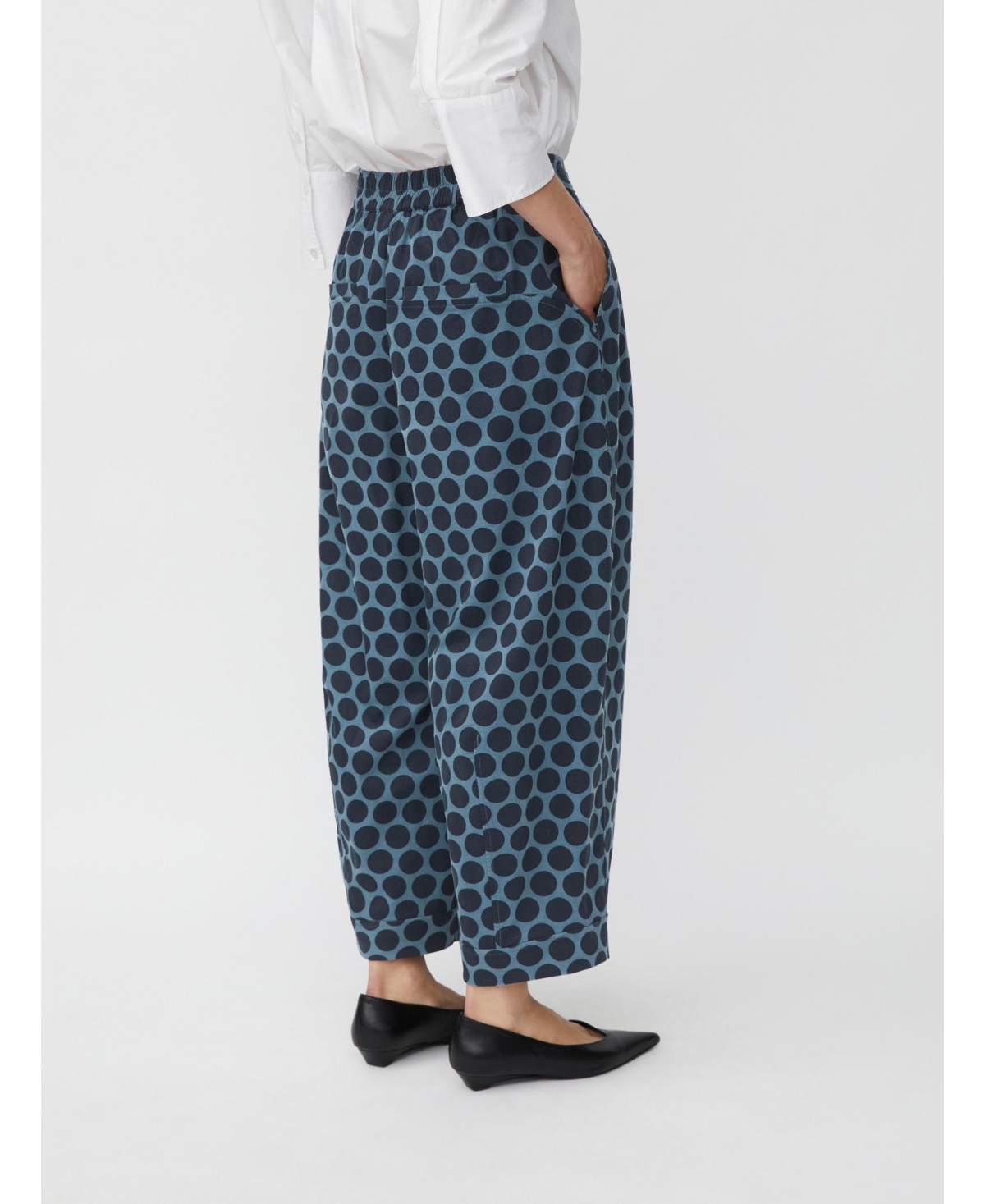 Masai Copenhagen Women's Cropped Velvet Wide Leg Pants