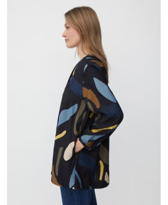 Women's MaGenevra Long Sleeve V-Neck Tunic