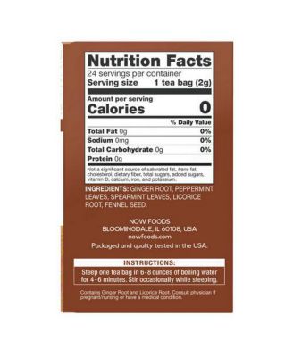 Ginger Mint Comfort Tea, 24 bags