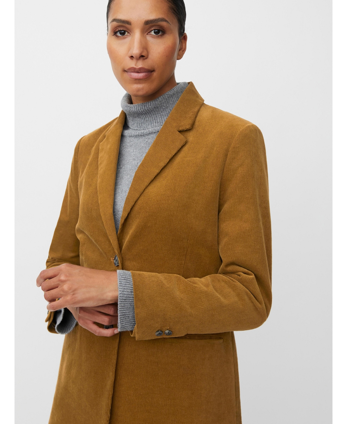 Masai Copenhagen Women's MaJaxi Long Sleeve Corduroy Blazer