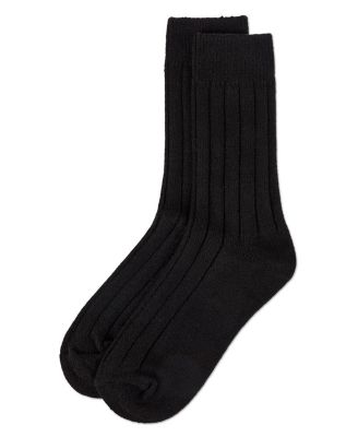 Women's Neutral Ribbed Knit Essential Boot Socks