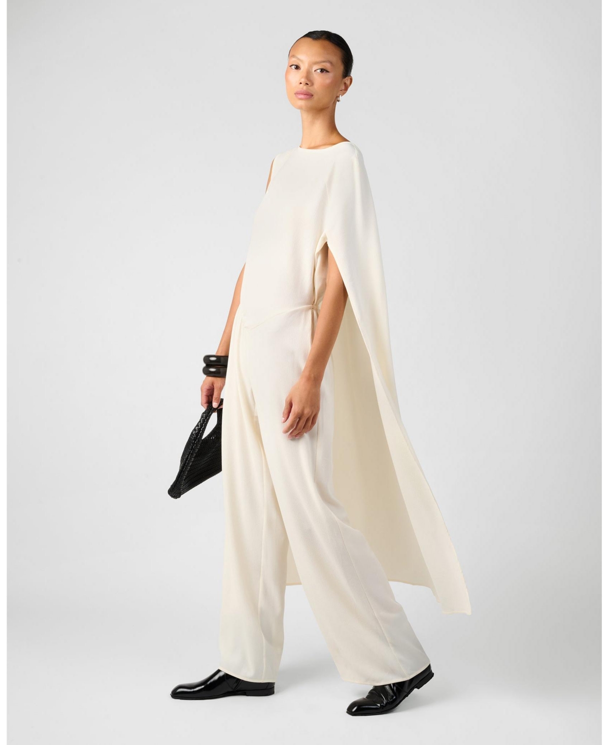 WeWoreWhat Women's Draped Dolman Sleeve Jumpsuit