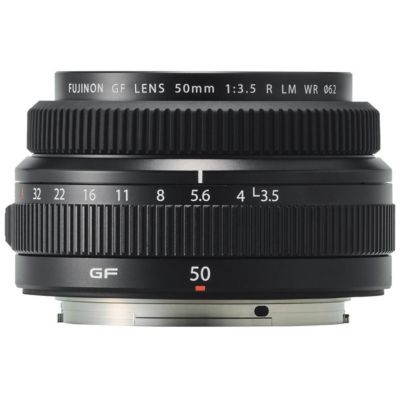 FUJINON GF 50mm F/3.5 R LM WR Lens for GFX Medium Format System - Bundle with Hoya NXT Plus 62mm HMC UV Filter, Hoya NXT Plus 62mm HMC