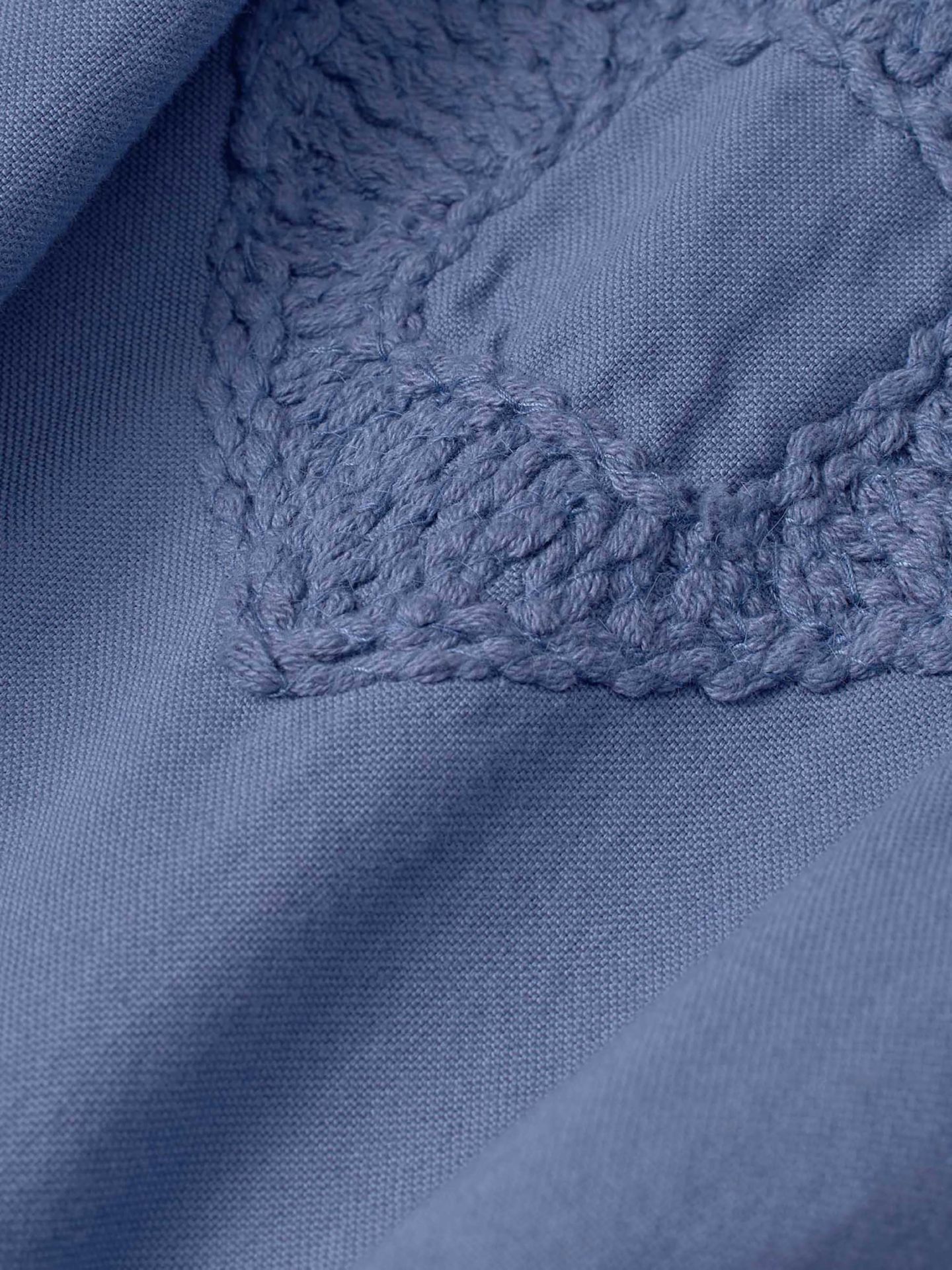 Женская рубашка Masai Copenhagen 100% Cotton Long Sleeve Collared, цвет: Синий — фото 7