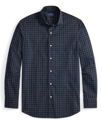 Men's Classic-Fit Plaid Twill Shirt