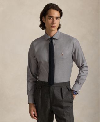 Polo Ralph Lauren - Men's Checkered Oxford Classic Fit Dress Shirt