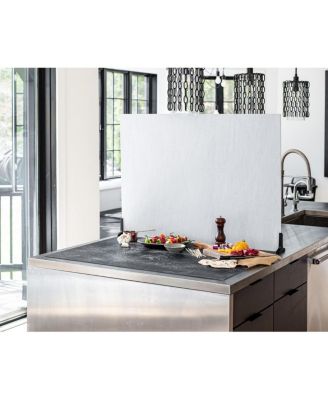 Duo Board - Double Sided Backdrop Board Surface Food & Product Photography - Legs Included Made in USA (30 x 40 inches, Grey Chalk/Dark