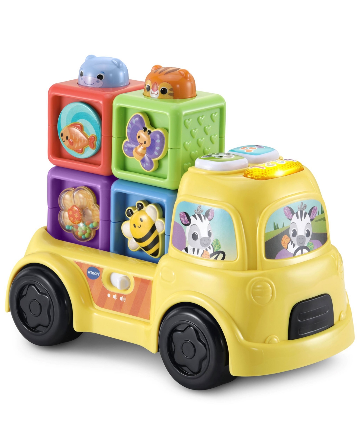Vtech Baby Beep And Go Blocks Toy In Multi