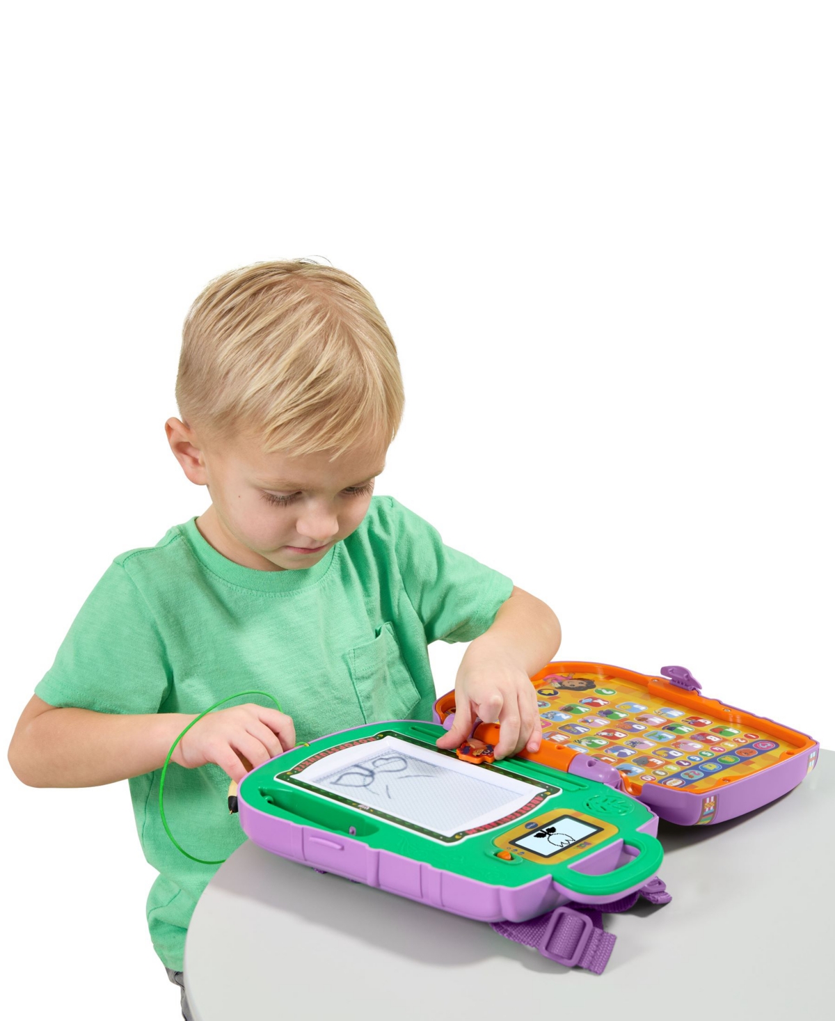 Vtech Dora Got Your Back Learning Backpack Bilingual Toy In Transparent