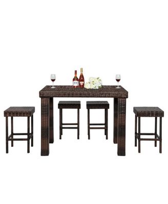 Bar Stool Chair Set of 4 for Stylish and Comfortable Dining or Entertaining