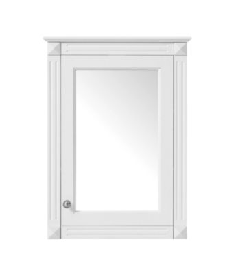 20'' Wall Mounted Bathroom Storage Cabinet with Mirror & Adjustable Shelf