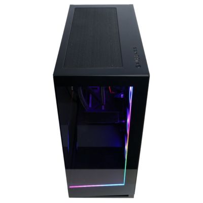 Gamer Supreme Liquid Cooled Gaming Desktop Computer, AMD Ryzen 9 9900X 4.4GHz, 32GB RAM, 2TB SSD, AMD Radeon RX 9060 XT 16GB, Windows 11