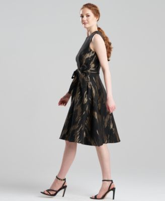 Women's Art Deco Crew Neck Dress