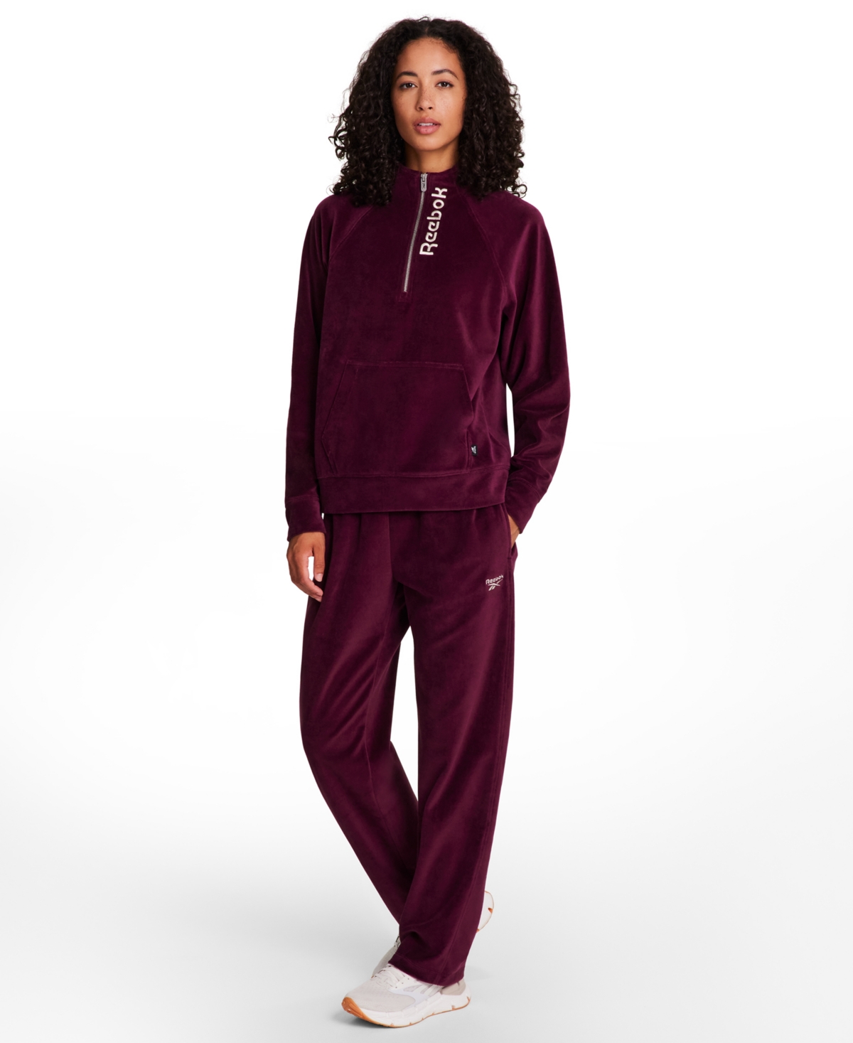 Reebok Women's New Heritage Velour Pants In Brown